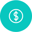 An icon image of heart that represents the communication feature of brightwheel.
