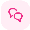 Quality connections An icon image of heart that represents the communication feature of brightwheel.