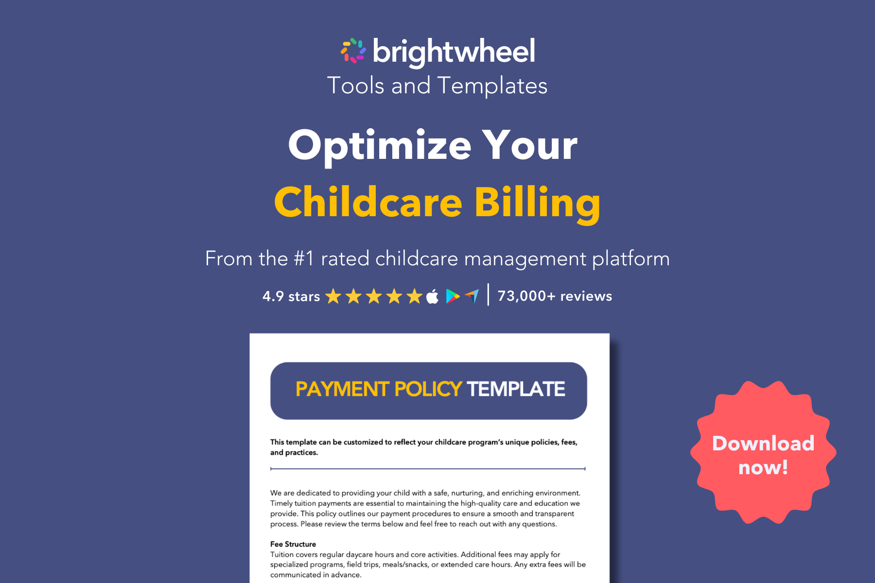 Guide Optimize Your Childcare Billing - brightwheel - interiors